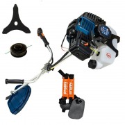 Motocoasă Stern GGT1400E, 2.1 CP, 2800 rpm, Diametru Tăiere 25 cm, 43 cc, Rezervor 1.2 Litri, Accesorii incluse