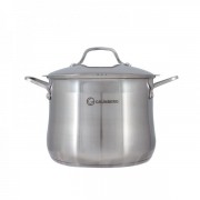 Oală cu Capac Grunberg, 11 Litri, 26 cm, Inox