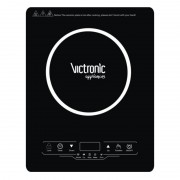 Plită Electrică cu Inducţie Victronic, 1 Arzător, 2000 W, Funcţii, Timer, Taste Touch Senzor, Negru