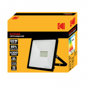 Proiector LED Floodlight Kodak, 50 W (500W), 4300LM, A+, Lumină DayLight, Exterior, IP65