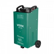 Redresor Baterie cu Robot de Pornire Auto Verk VBC-60A, 12V / 24V, Capacitate Încărcare 40-400 Ah, IP20, Cabluri