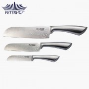 Set 3 Cuţite Premium Peterhof, 3 piese, Inox