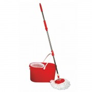 Set Găleată şi Mop Rotativ fără Pedală Magic Mop Ertone, 1 Rezervă, Diverse Culori