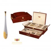 Set Tacâmuri 12 Persoane Premium and Luxurious Zillinger, 72 piese, Inox 18/10, Cutie Lemn