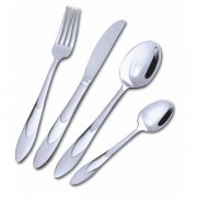 Set Tacâmuri 6 Persoane DeKassa, 24 piese, Inox