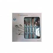 Set Tacâmuri 6 Persoane Grunberg, 36 piese, 6 tipuri, Inox