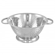 Strecurătoare Rotundă din Inox Grunberg, 28 x 11 cm, Sită 4 mm