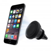 Suport Magnetic Auto pentru Telefon 360 Grade Zelmond Car Holder MAG4, Universal, Montaj pe Ventilație, Negru