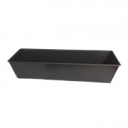 Tavă pentru Copt Formă Dreptunghiulară din Oţel Carbon Grunberg, 34 x 11.5 cm, Teflon