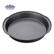 Tavă pentru Copt Formă Rotundă din Oţel Carbon Peterhof, 25.7 x 24.5 cm, Teflon