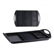 Tigaie Dreptunghiulară tip Tavă Grill 3in1 cu interior din Granit Peterhof, 42 x 27 cm, Inducţie, Pentru Cuptor