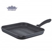 Tigaie Grill cu interior din Granit Imperial Peterhof, 28 cm, Inducţie