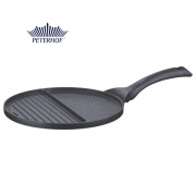 Tigaie tip Grill cu interior din Granit Peterhof, 27 cm, 2 Suprafeţe, Inducţie