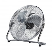 Ventilator de Cameră pentru Podea Hausberg, 90 W, 40 cm, Metal Cromat